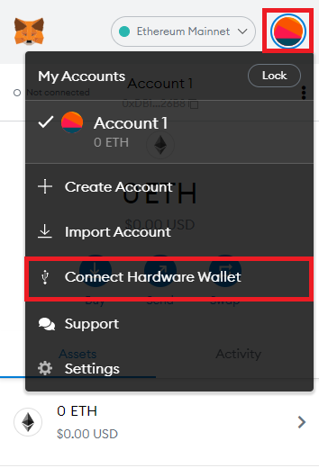 MetaMask Connect Hardware Wallet
